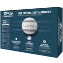 TaylorMade TP5 Clear Stripe Golf Balls - White - Double Dozen