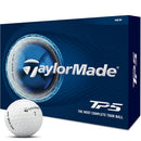 TaylorMade TP5 Golf Balls - White - 12 Pack