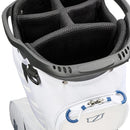 Wilson Talus 5 Stand Bag - White/Red/Blue