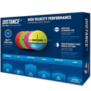 TaylorMade Distance+ Golf Balls - Multi - 12 Pack