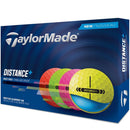 TaylorMade Distance+ Golf Balls - Multi - 12 Pack