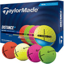 TaylorMade Distance+ Golf Balls - Multi - 12 Pack