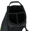 TaylorMade Flextech Carry Stand Bag - Grey/Black/Neon Green