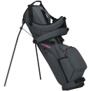 TaylorMade Flextech Carry Stand Bag - Grey/Neon Pink