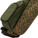 TaylorMade Flextech Carry Stand Bag - Sage/Orange Print
