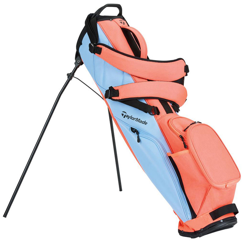 TaylorMade Flextech Stand Bag - Light Blue/Coral