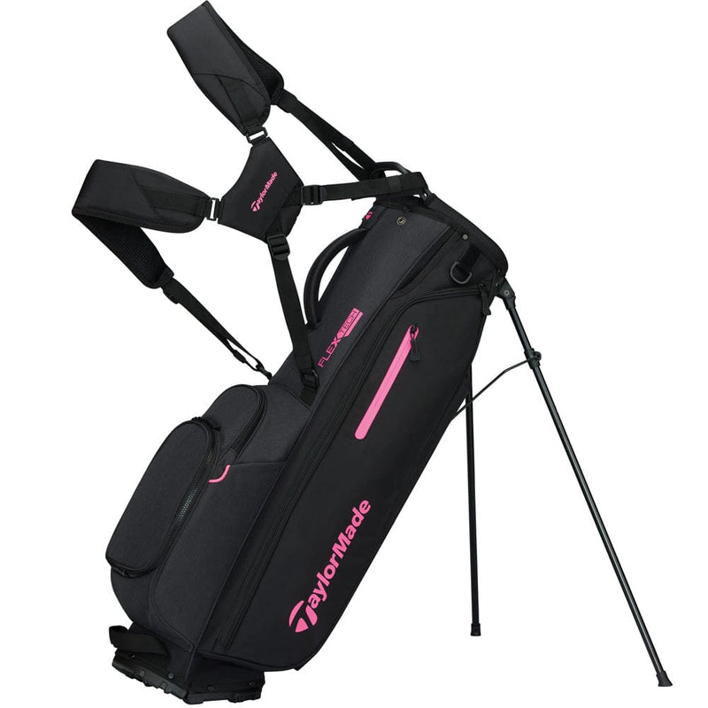 TaylorMade Flextech Stand Bag - Black/Neon Pink