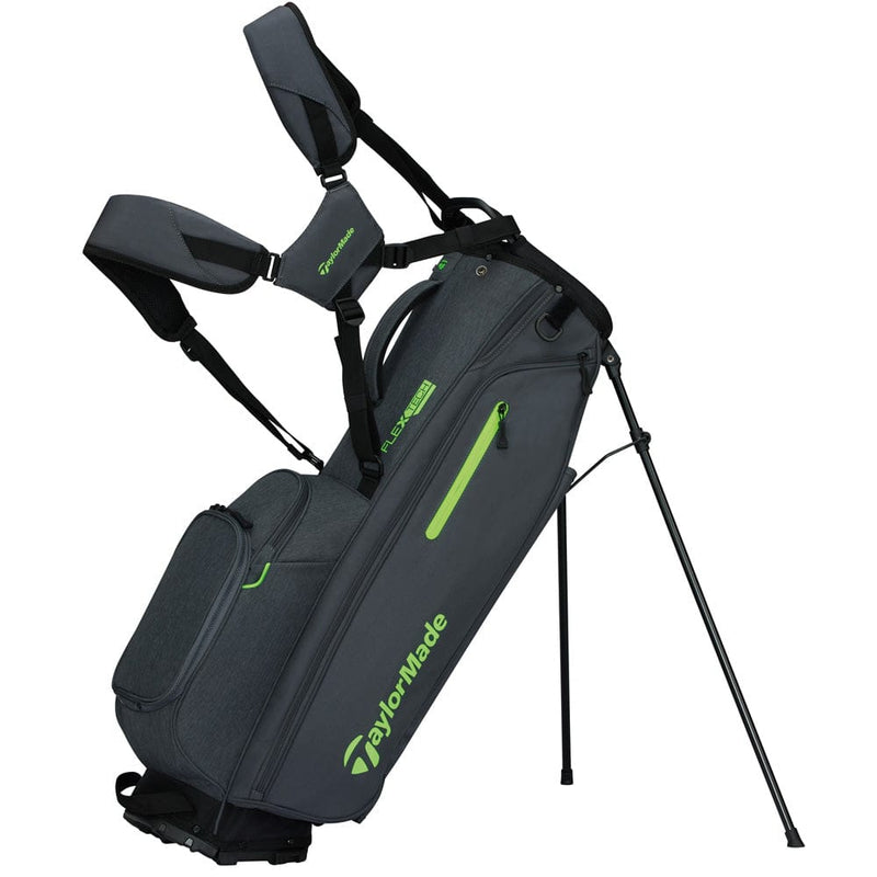 TaylorMade Flextech Stand Bag - Grey/Neon Green
