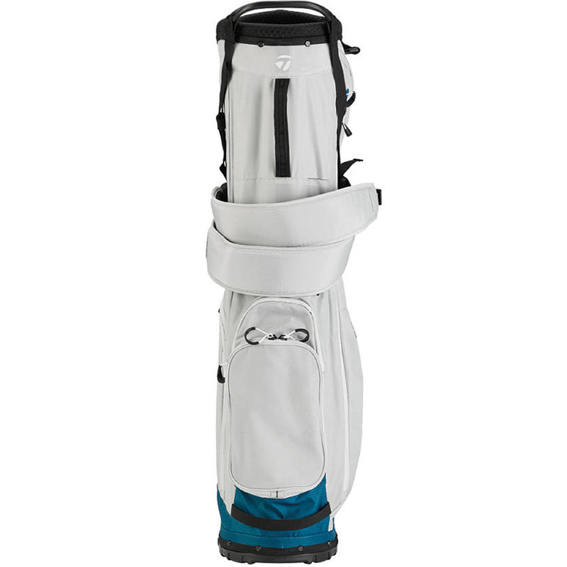 TaylorMade Flextech SuperLite Stand Bag - Silver/Navy