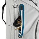 TaylorMade Flextech SuperLite Stand Bag - Silver/Navy