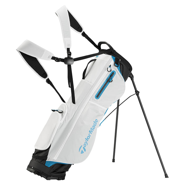 TaylorMade Flextech SuperLite Stand Bag - Ivory/Blue/Black