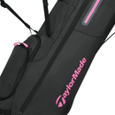 TaylorMade Flextech Superlite Stand Bag - Black/Neon Pink