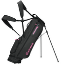 TaylorMade Flextech Superlite Stand Bag - Black/Neon Pink