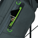 TaylorMade Flextech Superlite Stand Bag - Grey/Neon Green