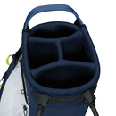 TaylorMade Flextech Superlite Stand Bag - Navy/White/Neon Lime