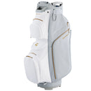 TaylorMade Kalea Gold Ladies Cart Bag - Grey/White