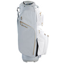 TaylorMade Kalea Gold Ladies Cart Bag - Grey/White