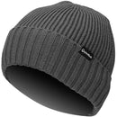 TaylorMade Ribbed Knit Beanie - Charcoal Heather