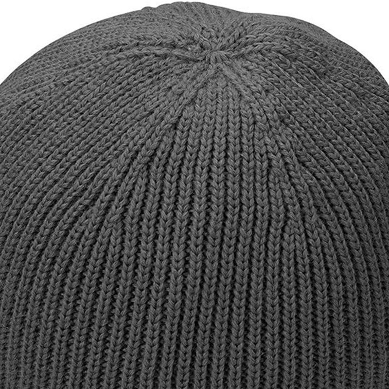 TaylorMade Ribbed Knit Beanie - Charcoal Heather