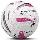 TaylorMade SpeedSoft Golf Balls - Ink Pink - 3 Ball Sleeve