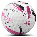 TaylorMade SpeedSoft Golf Balls - Ink Pink - 3 Ball Sleeve