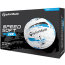 TaylorMade SpeedSoft Golf Balls - Ink Blue - 12 Pack