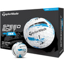TaylorMade SpeedSoft Golf Balls - Ink Blue - 12 Pack
