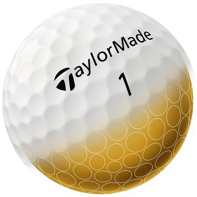 TaylorMade SpeedSoft Golf Balls - White -12 Pack
