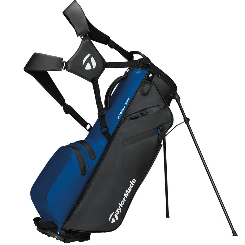 TaylorMade Storm Dry Waterproof Stand Bag - Black/Blue