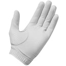 TaylorMade Stratus Soft Leather Golf Glove - White