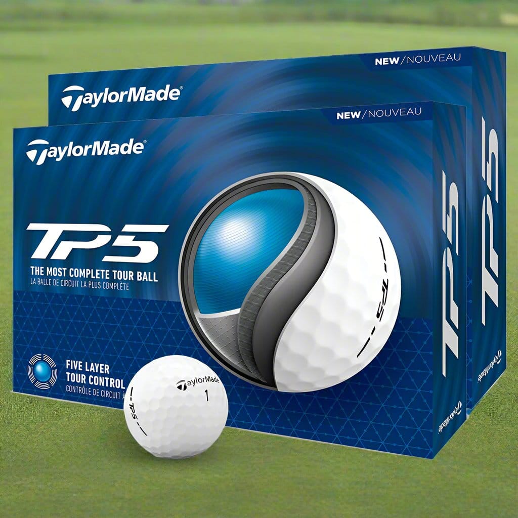 TaylorMade TP5 Golf Balls White Double Dozen taylormade-tp5-golf-balls-white-double-dozen