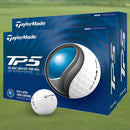 TaylorMade TP5 Golf Balls - White - Double Dozen