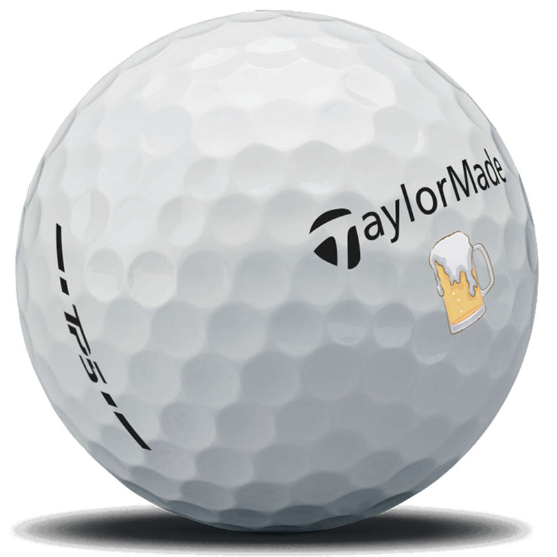 TaylorMade TP5 MySymbol Golf Balls - Double Dozen - Ltd Edition Beer Balls