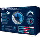 TaylorMade TP5 Tour Performance Stripe Golf Balls - White (6 Ball Pack)