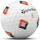TaylorMade TP5x Pix 3.0 Golf Balls - White - Double Dozen