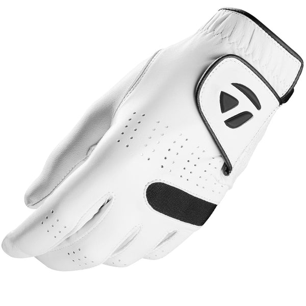 TaylorMade Tour Preferred Flex Leather Glove - White