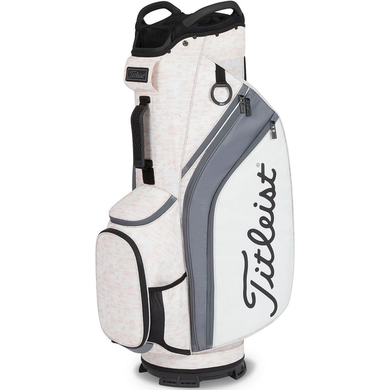 Titleist Cart 14 Lightweight Cart Bag - Pink/Charcoal/White