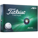 Titleist AVX Aim 360 Full Wrap Golf Balls - White - Double Dozen