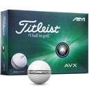 Titleist AVX Aim 360 Full Wrap Golf Balls - White - 12 Pack