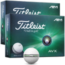 Titleist AVX Aim 360 Full Wrap Golf Balls - White - Double Dozen