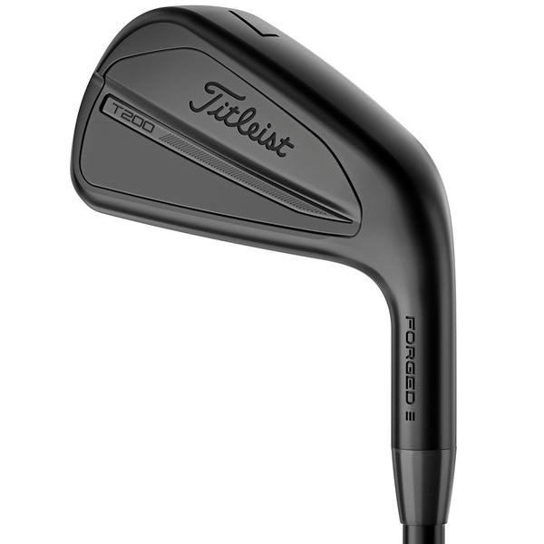 Titleist Black Vapor Ltd Edition T-Series T200 Irons - Graphite