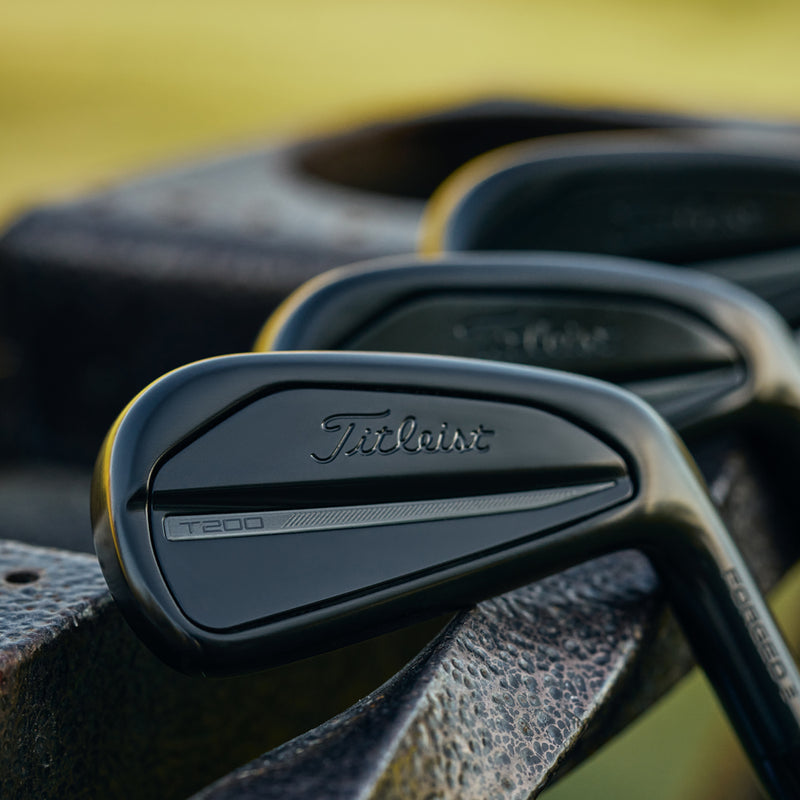 Titleist Black Vapor Ltd Edition T-Series T200 Irons - Graphite