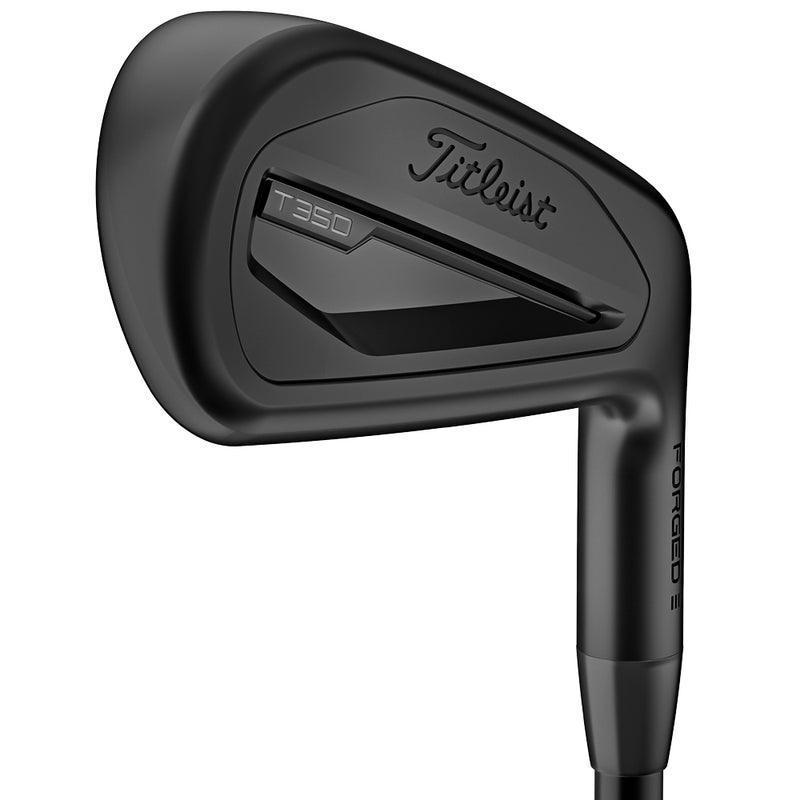 Titleist Black Vapor Ltd Edition T-Series T350 Irons - Graphite