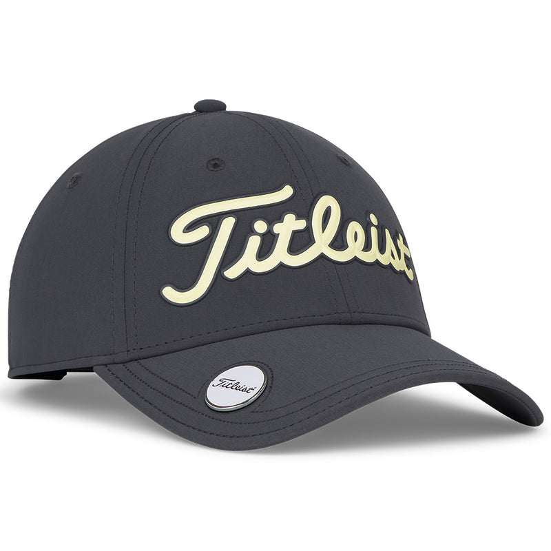 Titleist Ladies Players Ball Marker Cap - Charcoal/Lemon