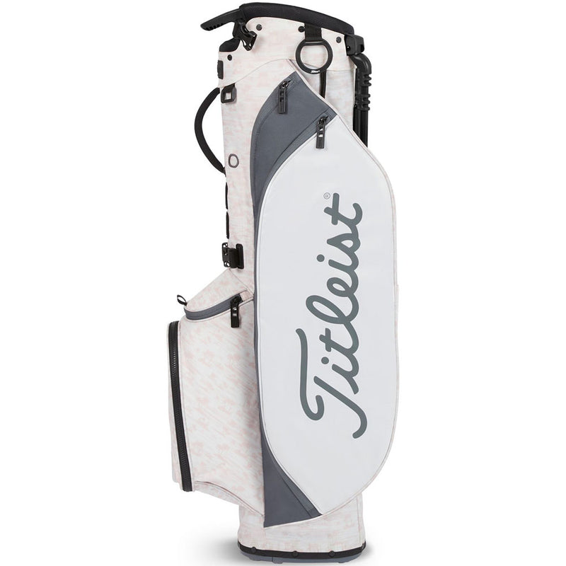 Titleist Players 4 Stand Bag - Pink/Charcoal/White