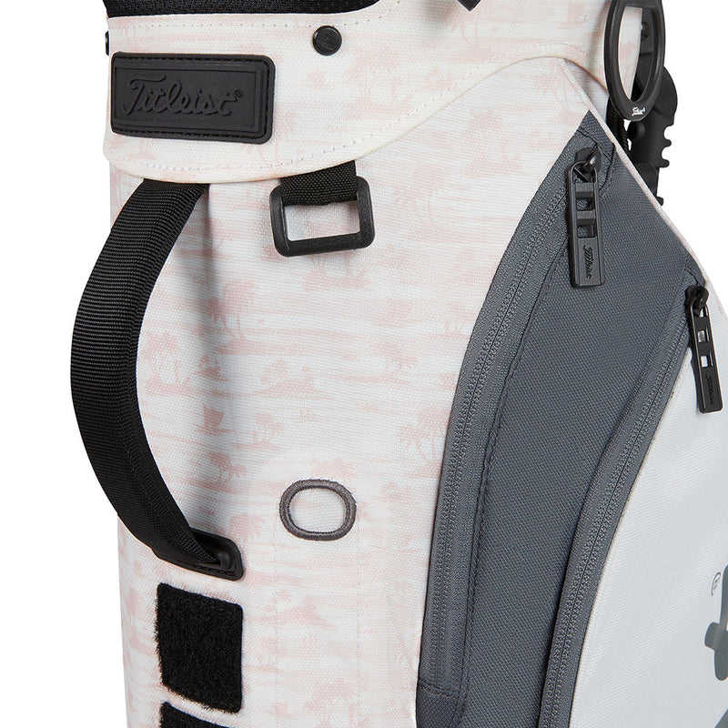 Titleist Players 4 Stand Bag - Pink/Charcoal/White