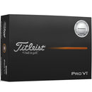 Titleist Pro V1 AIM Performance Alignment Golf Balls - Black - 12 Pack