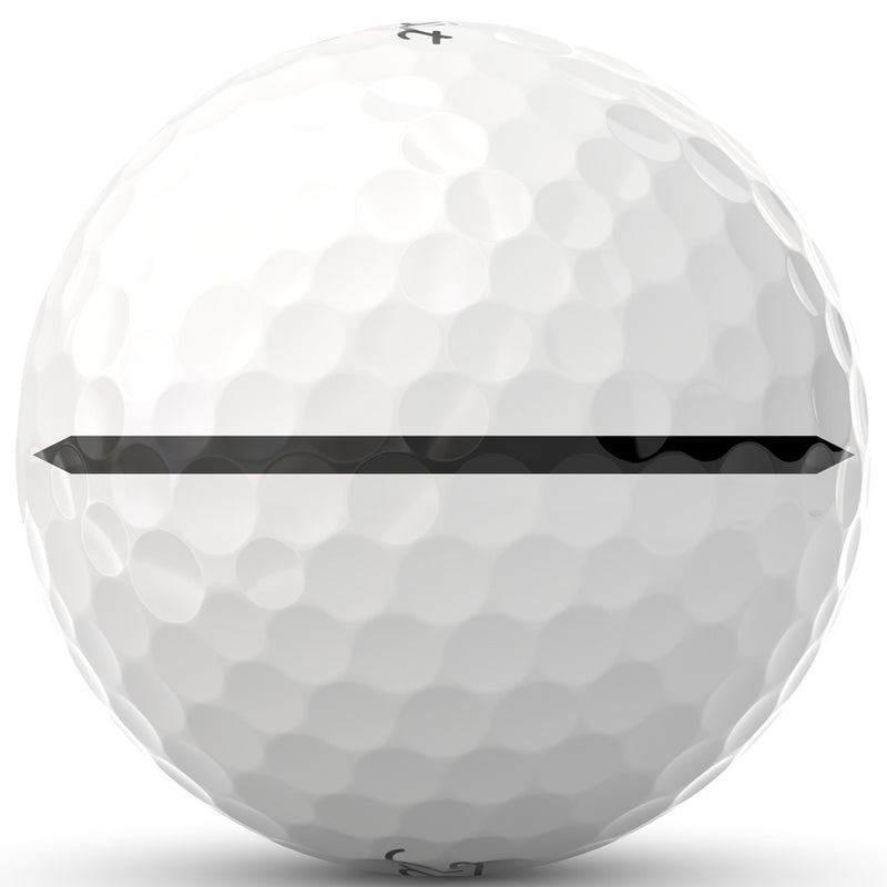 Titleist Pro V1 AIM Performance Alignment Golf Balls - Black - 12 Pack
