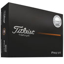 Titleist Pro V1 AIM Performance Alignment Golf Balls - Black - 12 Pack