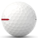 Titleist Pro V1x AIM Performance Alignment Golf Balls - Red - 12 Pack